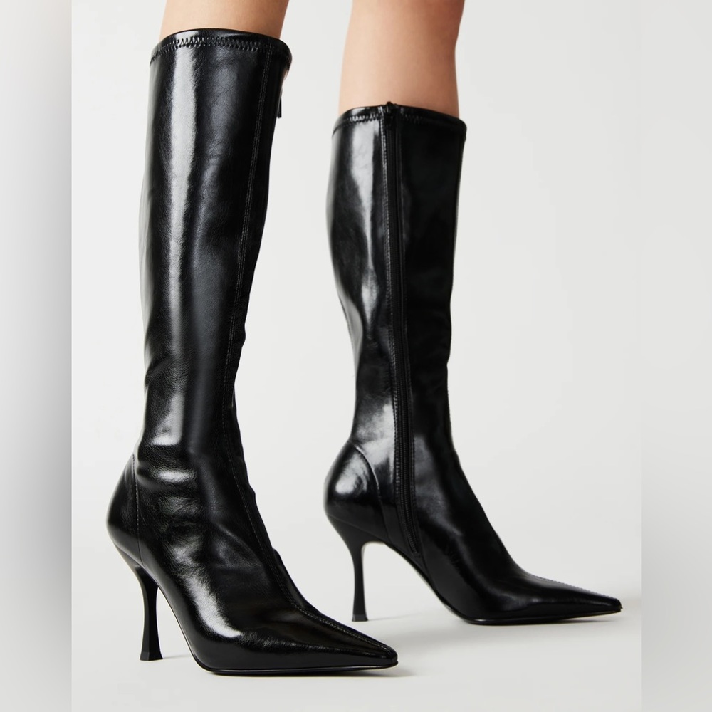 Steve Madden Drea Black Boots